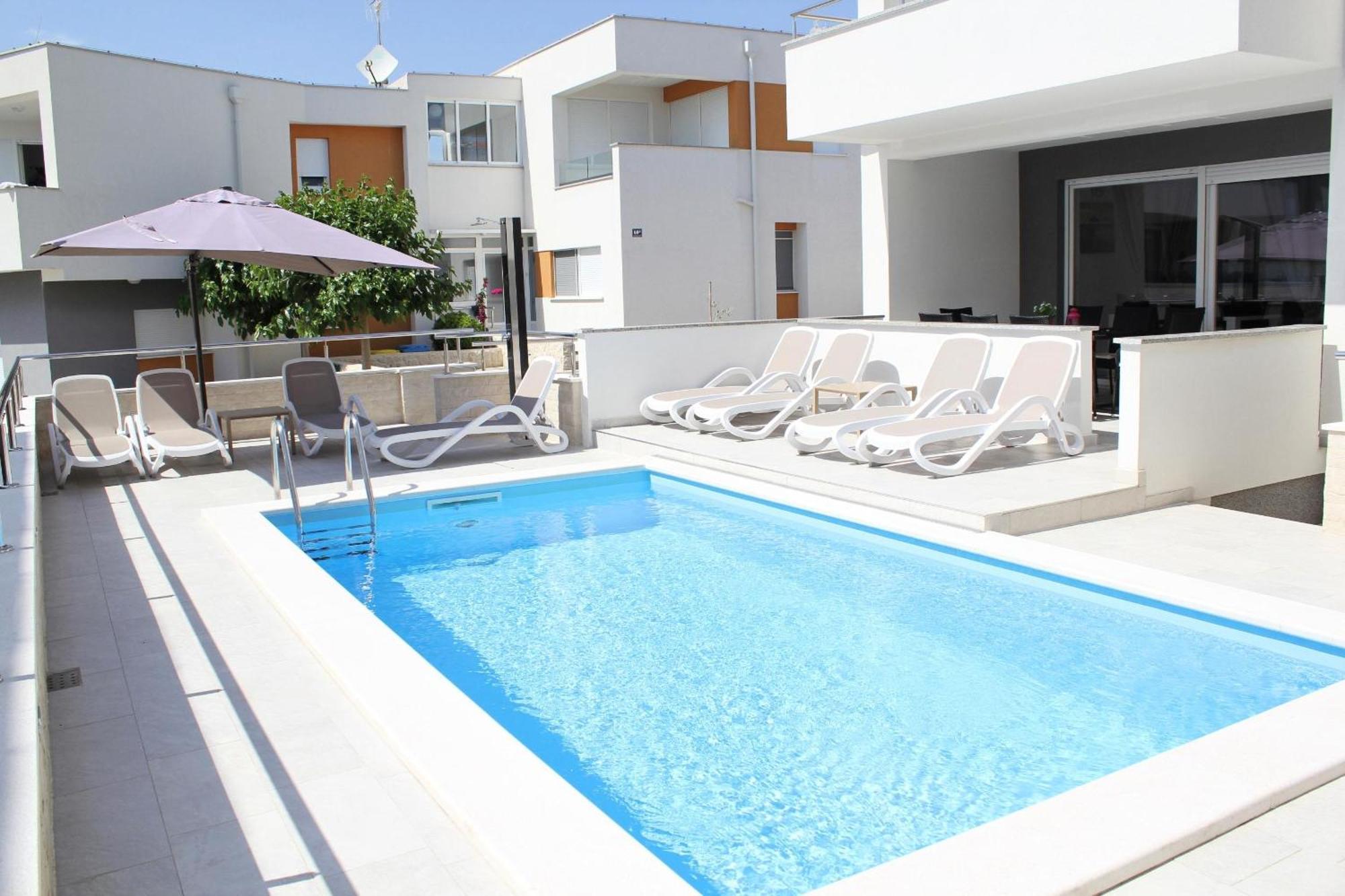 Villa Lumada Pool Apartments Novaglia Esterno foto